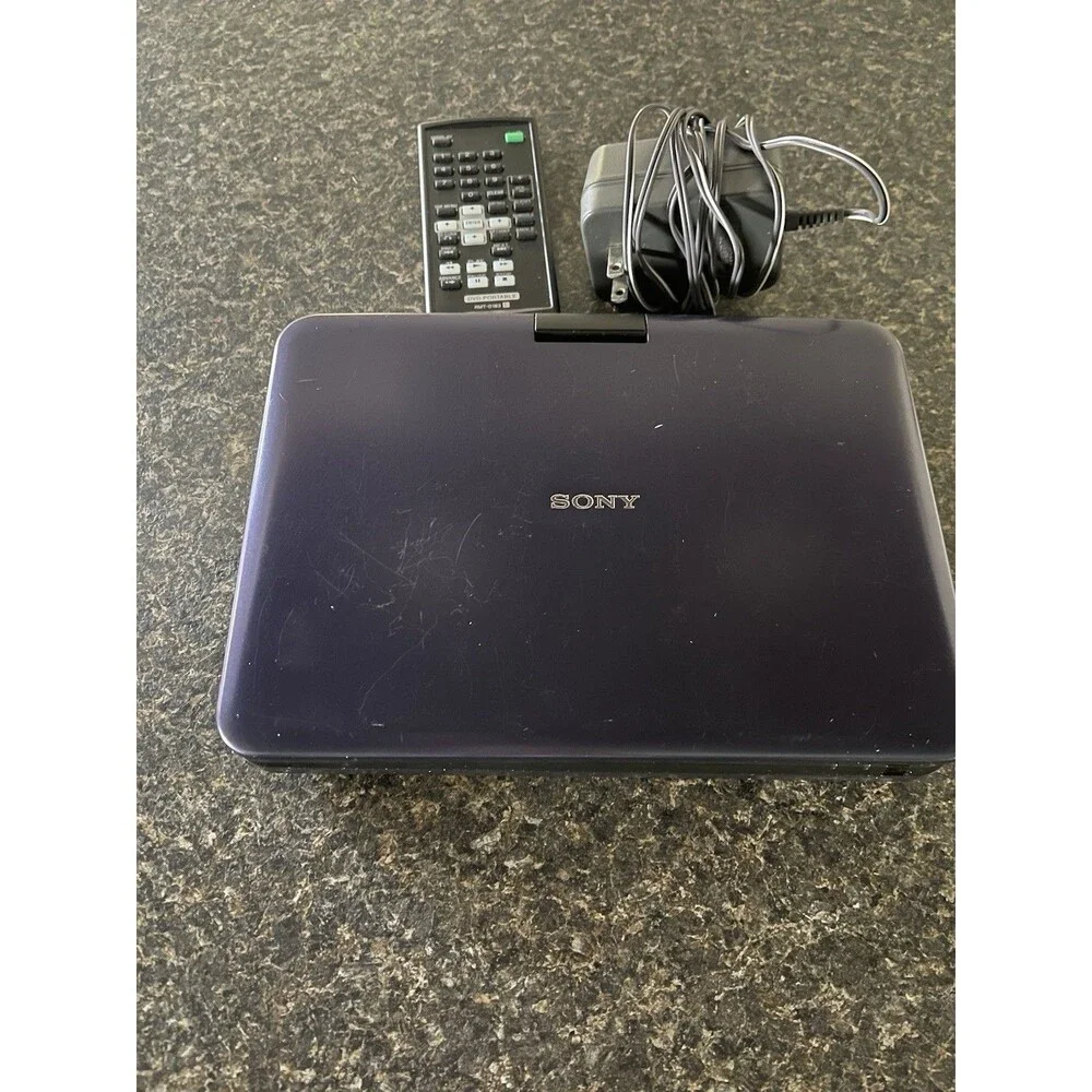Sony Portable DVD Player #NP-FX110 Remote, Pow Cord Preowned Tested Works GREAT